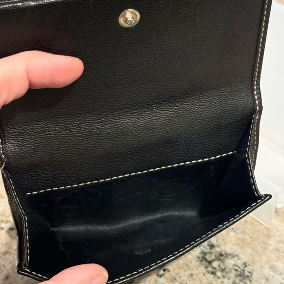 Vintage Gucci Compact Black Wallet - Full Inclusion - Picture 6 of 14